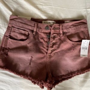 PacSun high rise shorts